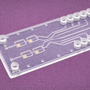 Microfluidic Sample Metering and Aliquoting Chip